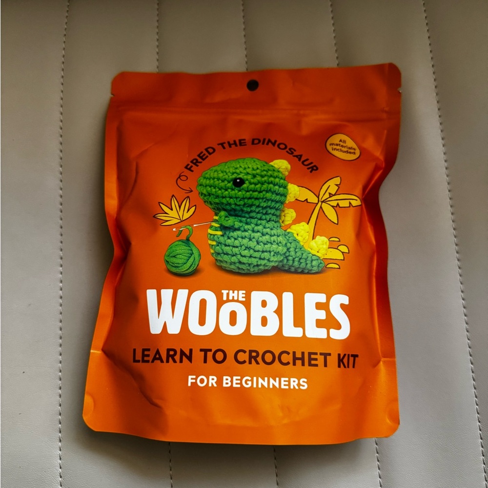 Crochet Kit for Beginners - Orange